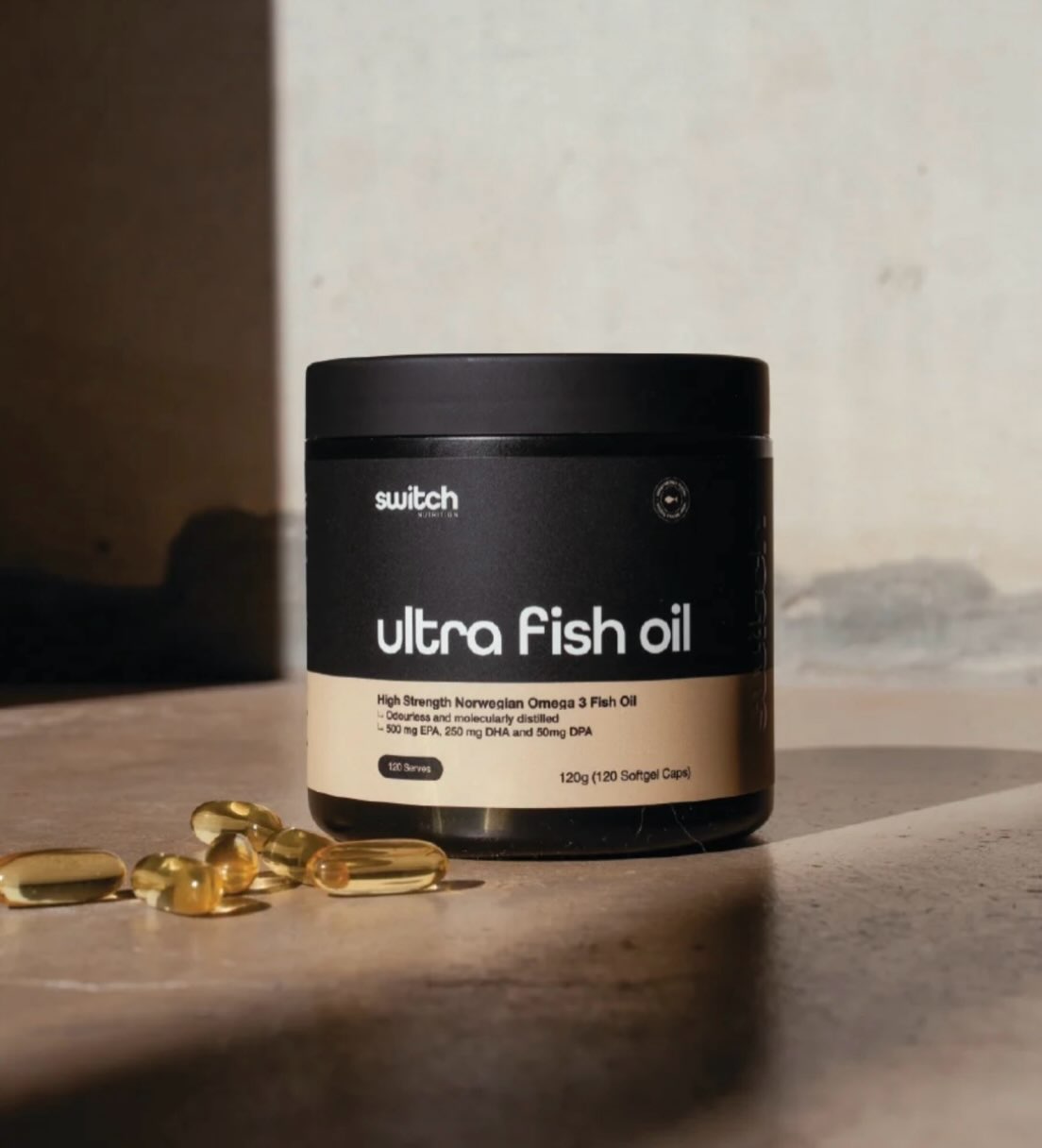 Healthy habits start with the basics! 👀 Switch Nutrition Essentials Ultra Fish O