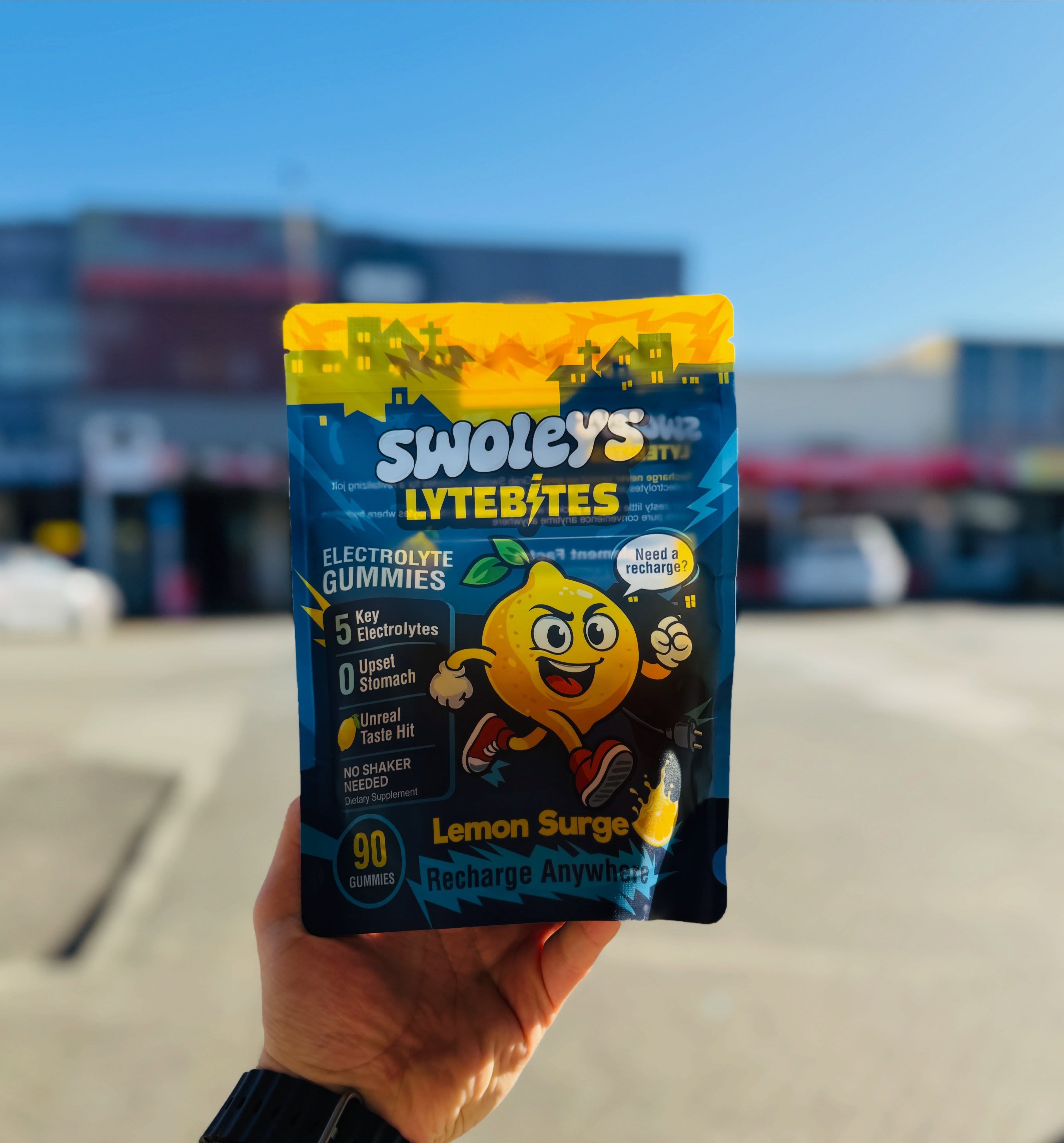 Hydration just got a serious upgrade ????????⚡️
Swoleys LyteBites Electrolyte Gu