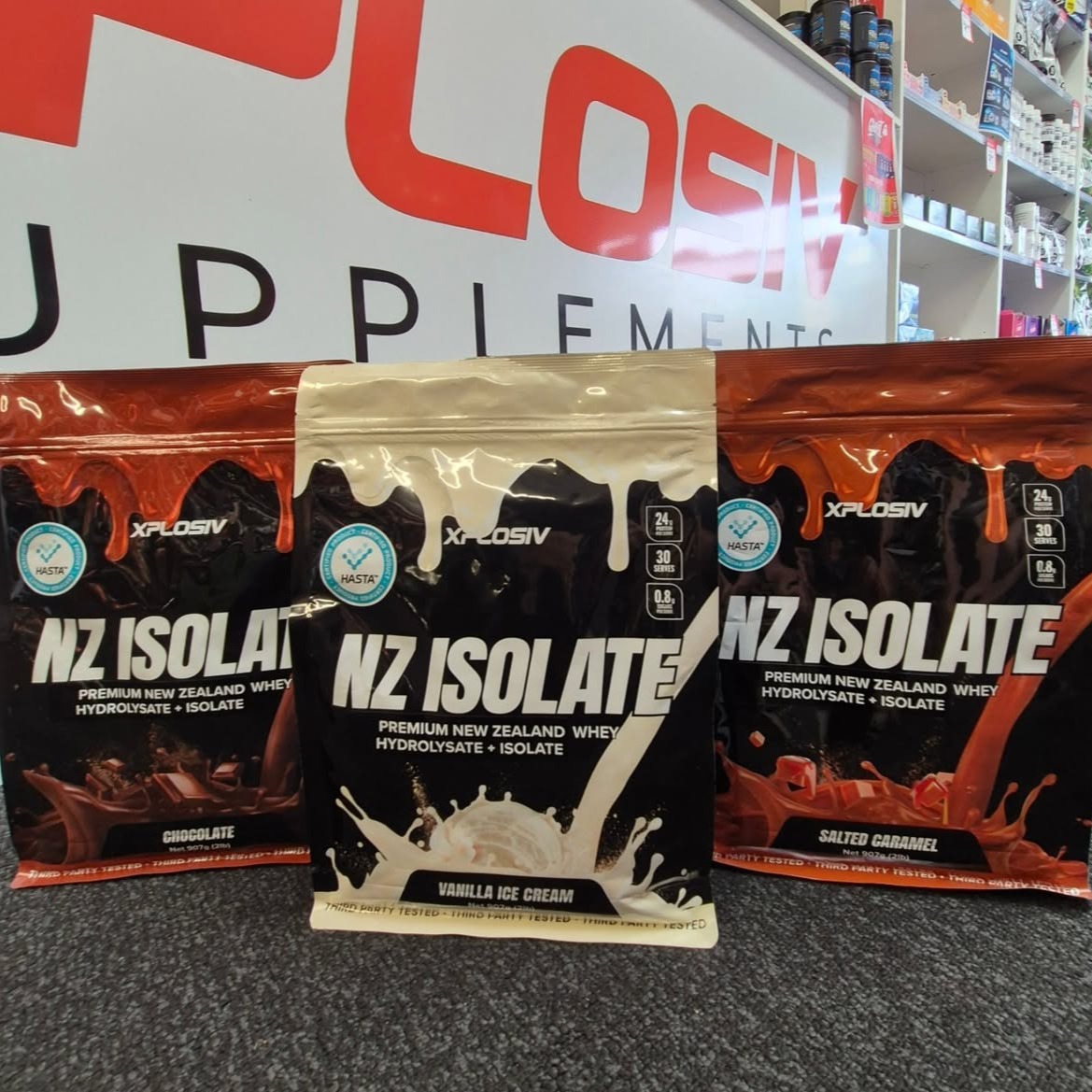 Pure. Proven. Powerful. ????????????

Xplosiv Premium NZ Whey Protein Isolate is