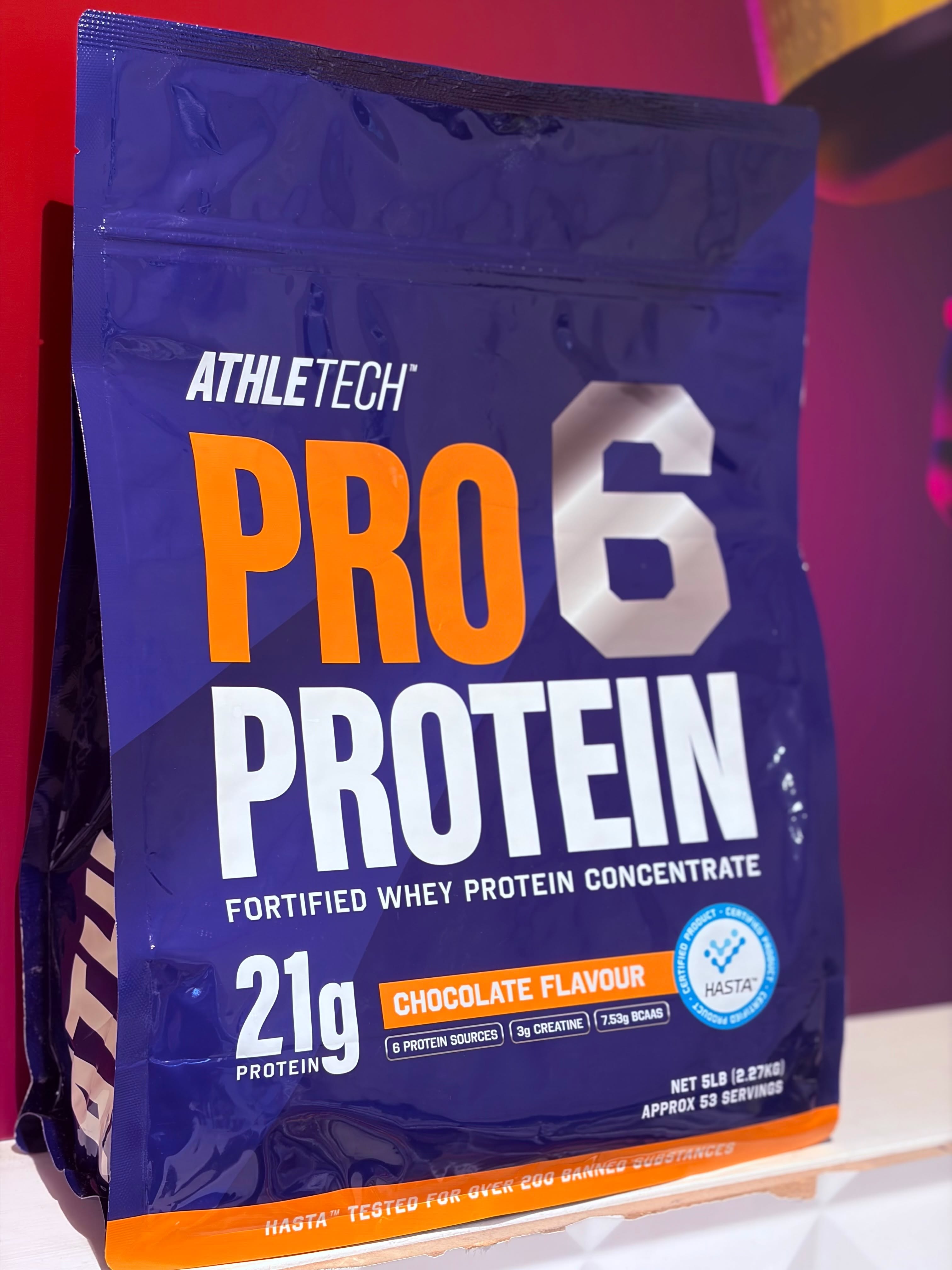 PROTEIN + CREATINE IN ONE SCOOP?! ????
Athletech Pro6 protein is not just anothe