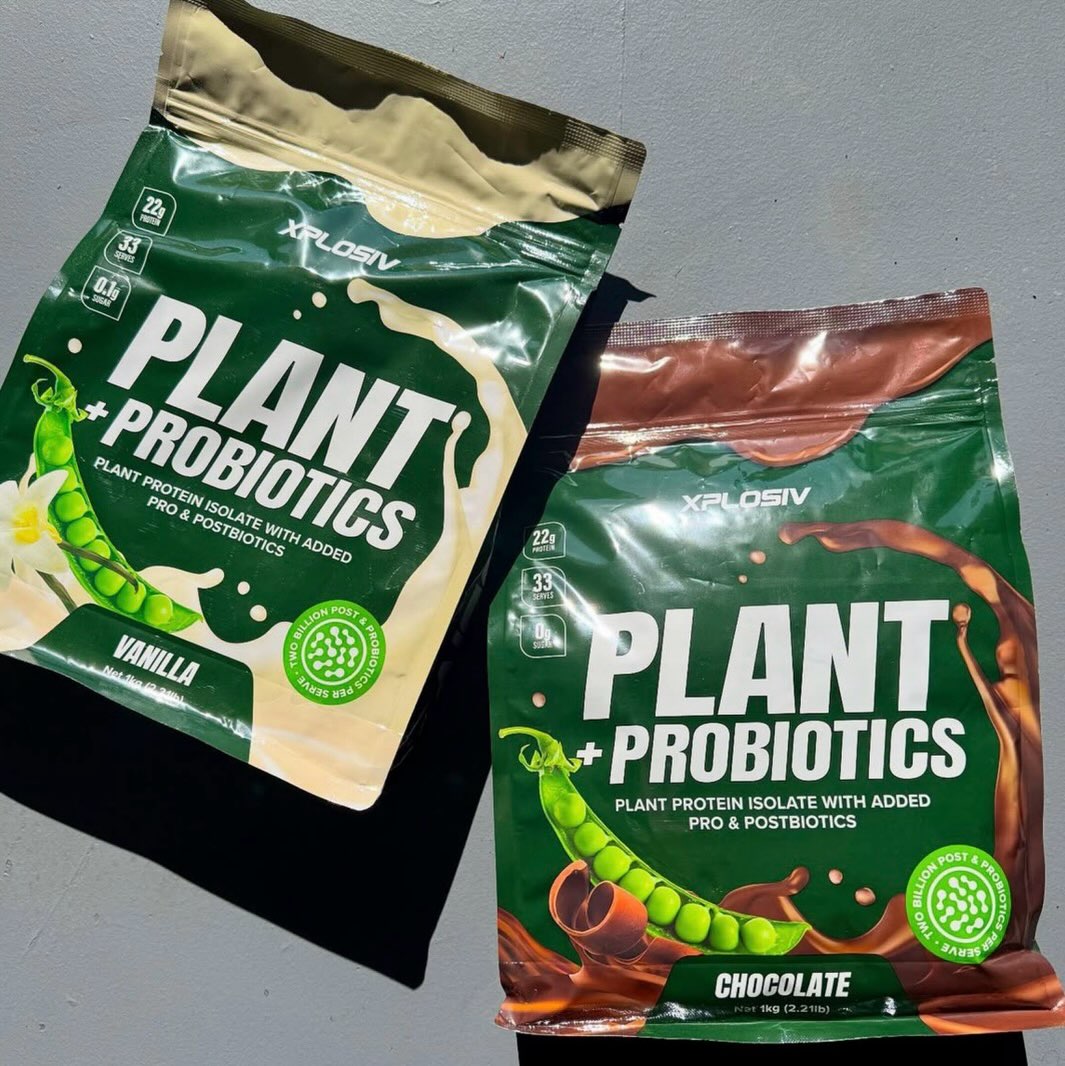 Plant-powered. ????????

Xplosiv Plant Protein is built for those chasing streng