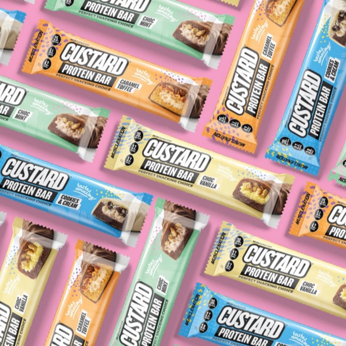 PROTEIN BARS JUST GOT A SERIOUS UPGRADE. ????‍????

Muscle Nation CUSTARD Protei