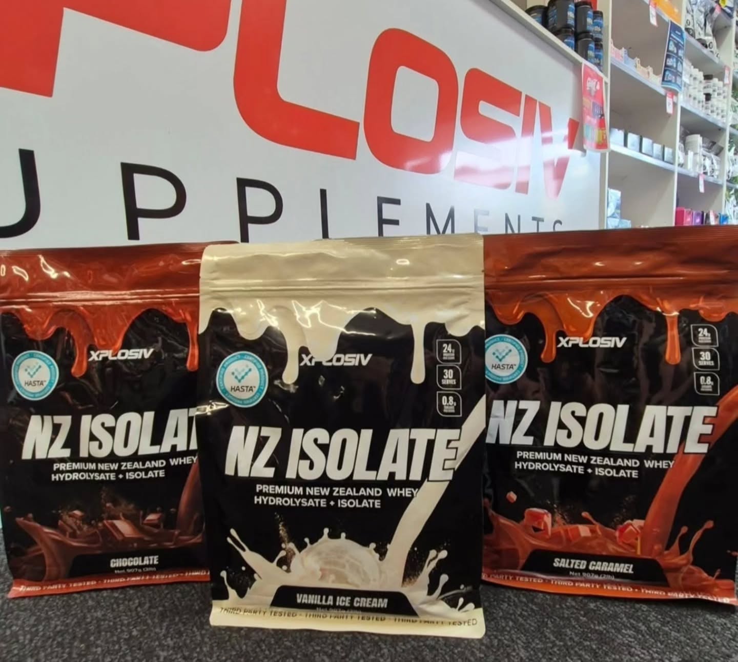 Pure. Proven. Powerful. ????????????

Xplosiv Premium NZ Whey Protein Isolate is