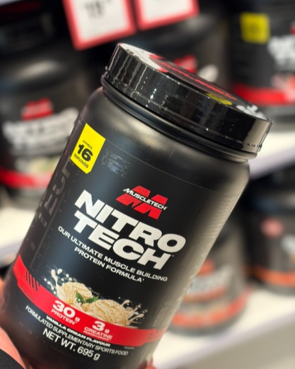 Built to grow. Built to recover. ????????

MuscleTech Nitro-Tech is built for th