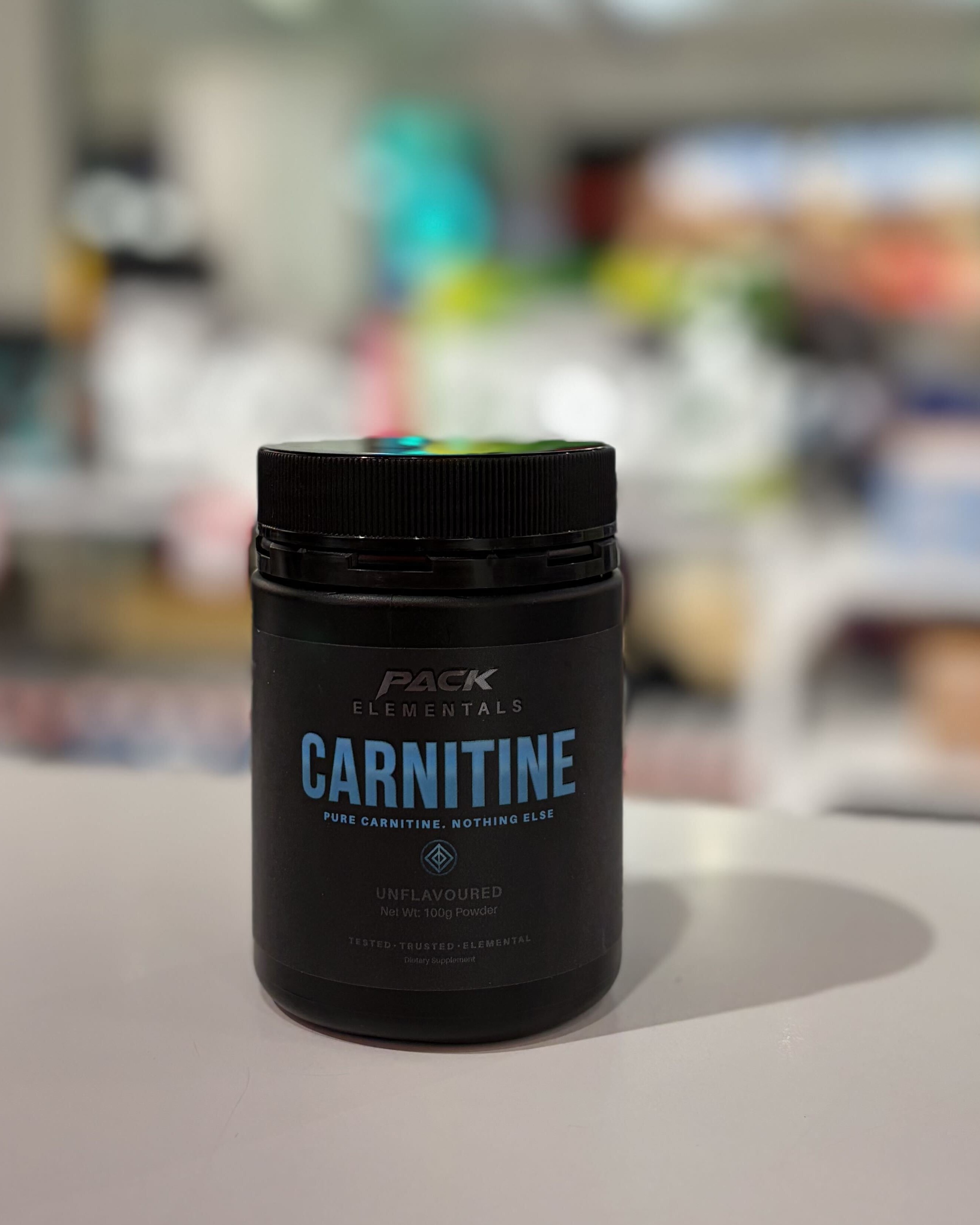 THE UNSUNG HERO OF YOUR CUT.

Pack Nutrition Elementals L-Carnitine is the low-k