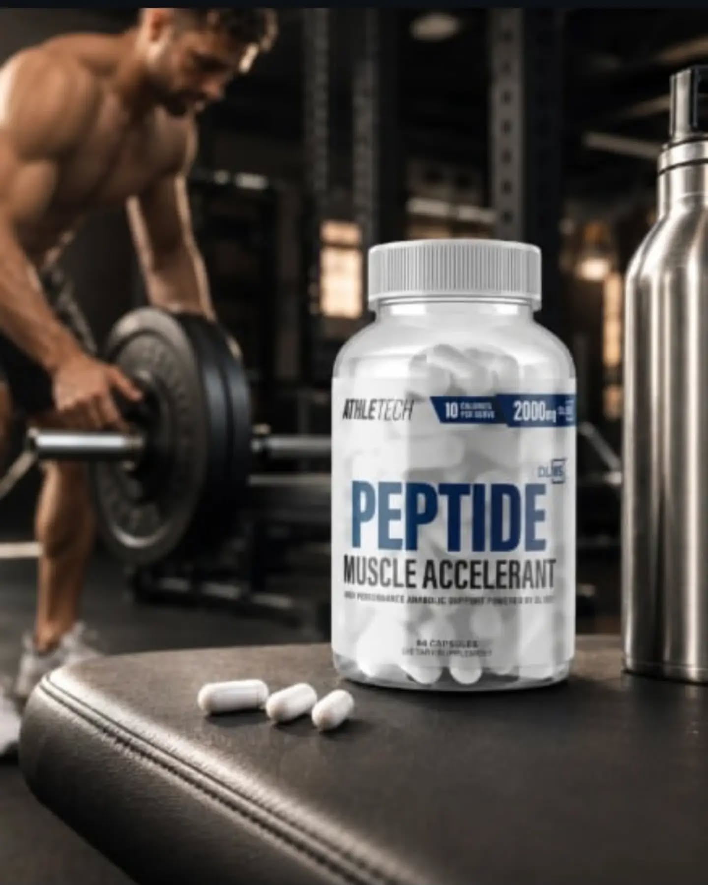 Your muscle game just got smarter ????

Athletech DL185 Peptide Muscle Acceleran