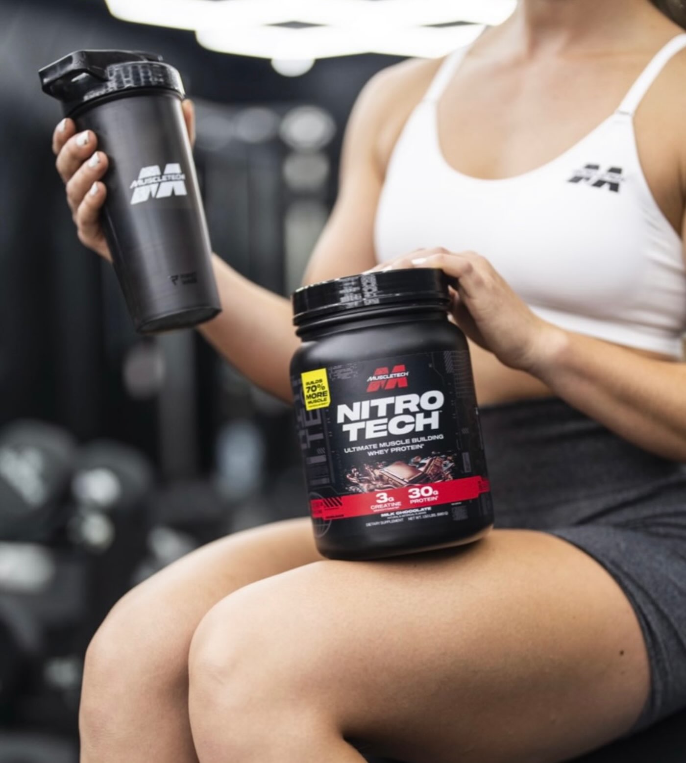???? ONE SCOOP. SAY LESS.
PROTEIN + CREATINE IN
MuscleTech Nitro-Tech is the OG 