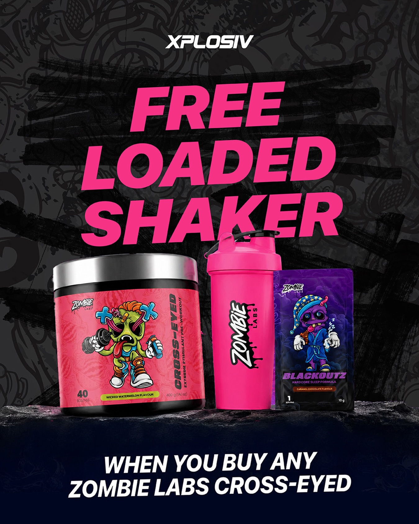 Level up your pre-workout game with Zombie Labs. ????‍♂️????

Buy any Zombie Lab