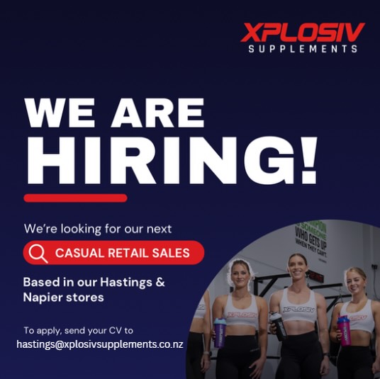 ???? WE’RE HIRING! ????
Looking for a flexible casual job that works around your