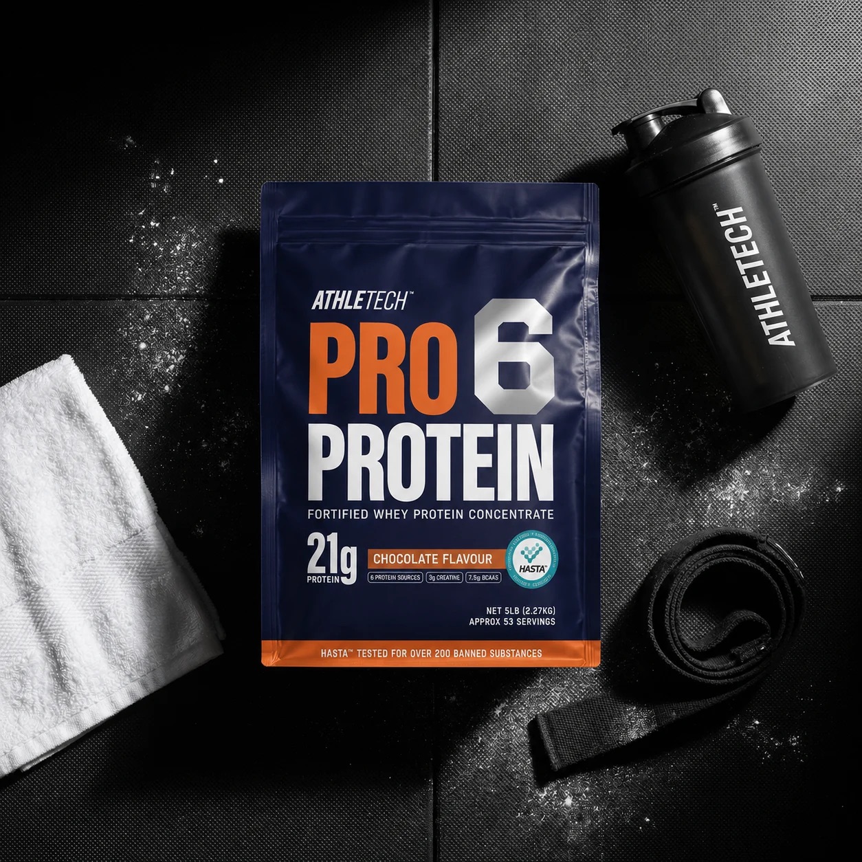 More than just whey. Built to perform. ????????

Athletech Pro 6 Whey is formula