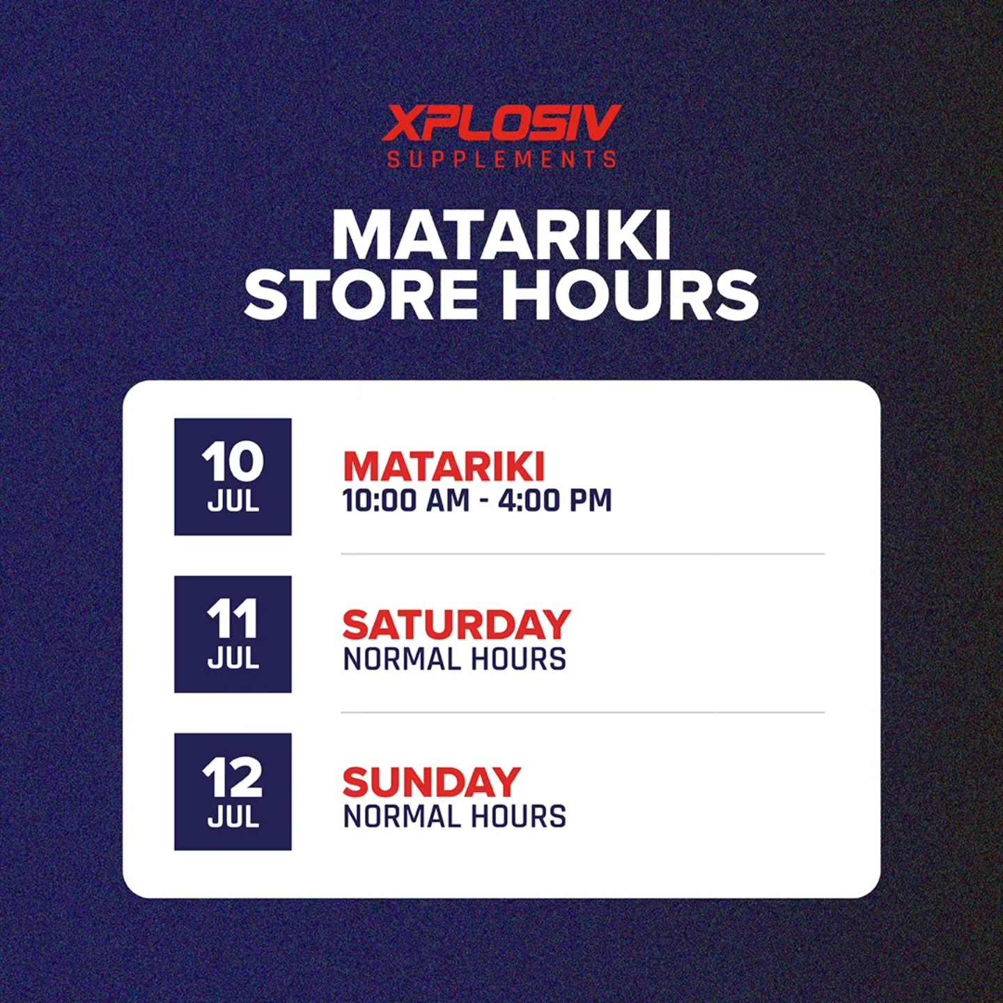 ????Matariki Trading Hours ????
We're open this Matariki so you can stock up on 