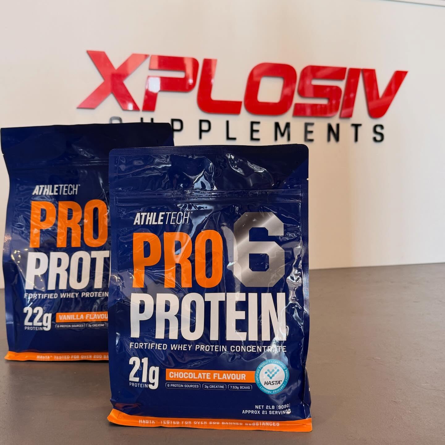 PROTEIN + CREATINE IN ONE SCOOP?! ????
Athletech Pro6 protein is not just anothe