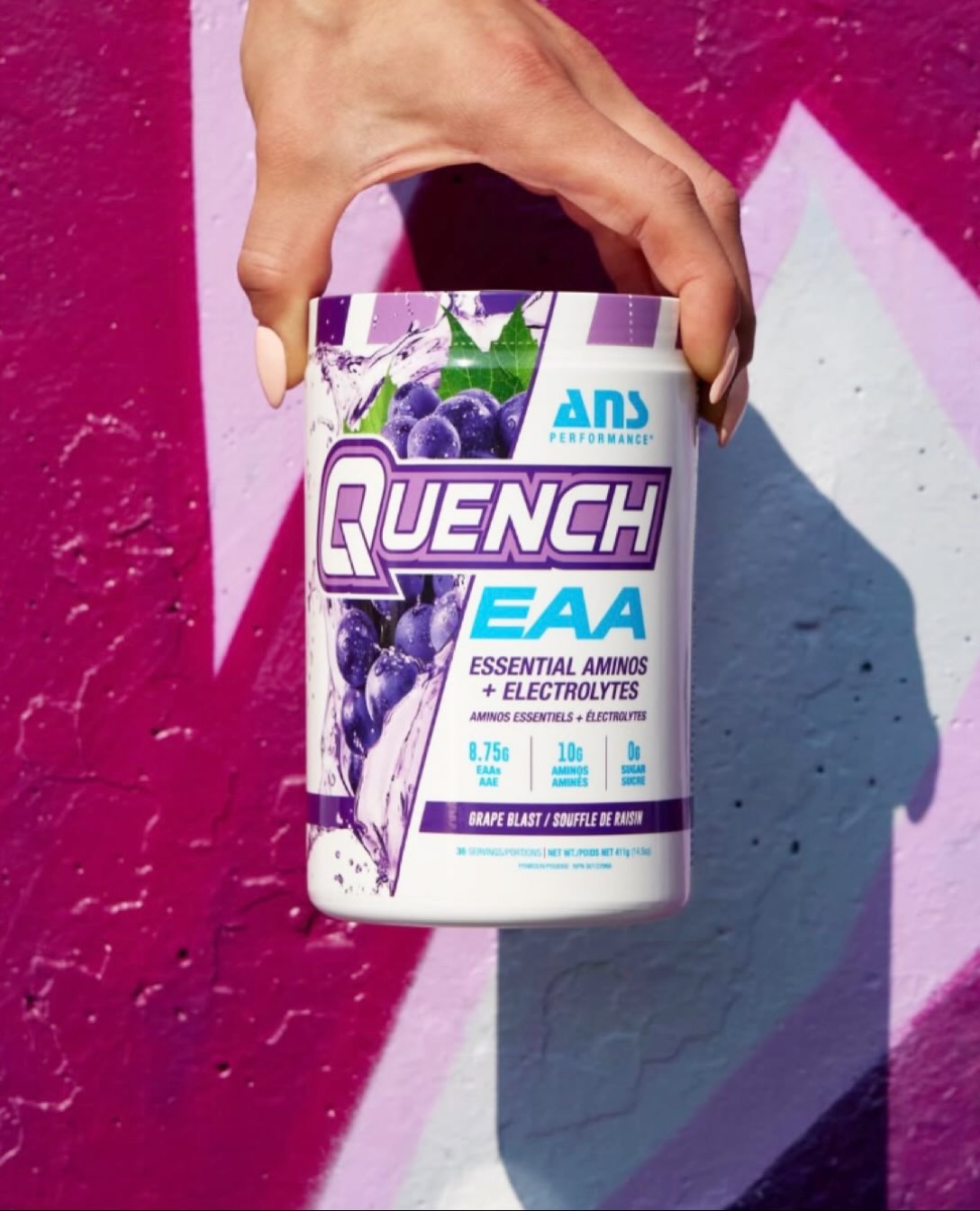 Hydration + Aminos in one? We’re listening!????

ANS Performance Quench EAA brin