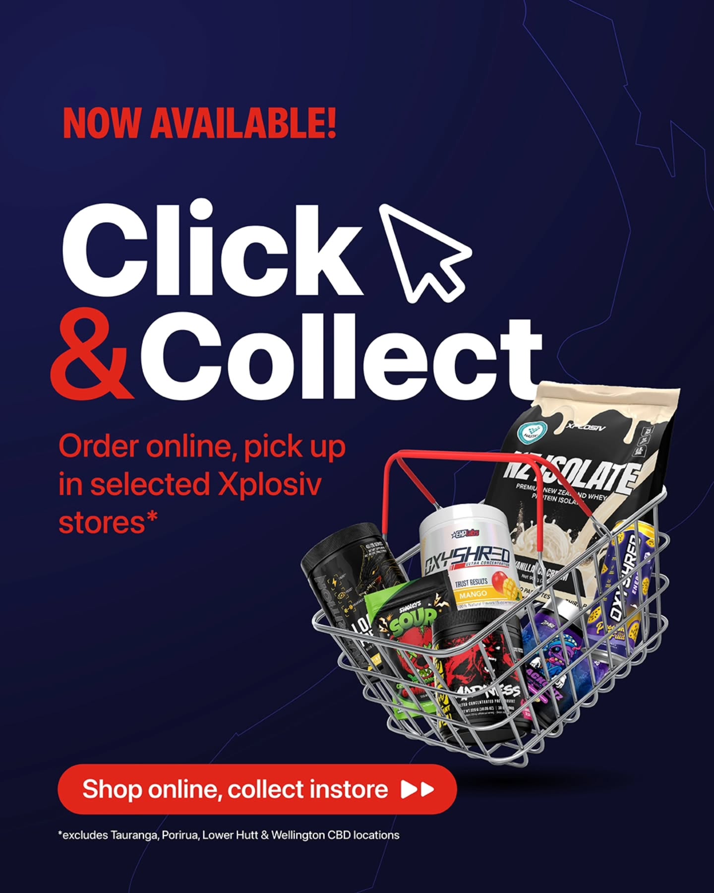 ???? Your favourite Xplosiv supplements are now just a few clicks away! ????????