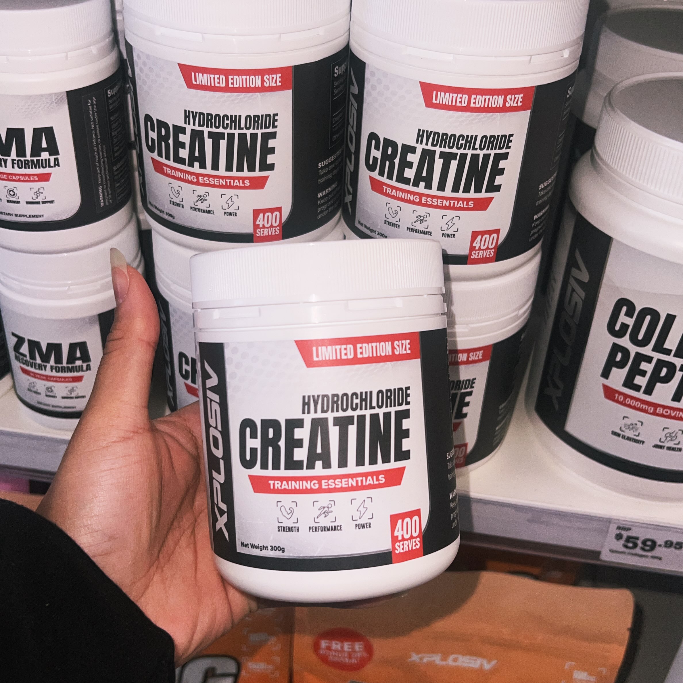 Xplosiv HCL 400 Serves Limited Edition is creatine… upgraded ⚡????

⚡ Creatine H