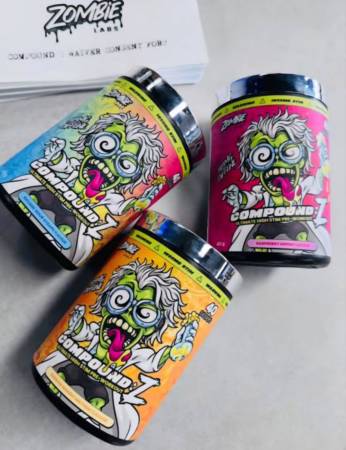 ????‍♂️ THIS IS NOT YOUR CASUAL PRE.

Zombie Labs Compound Z is for the people w
