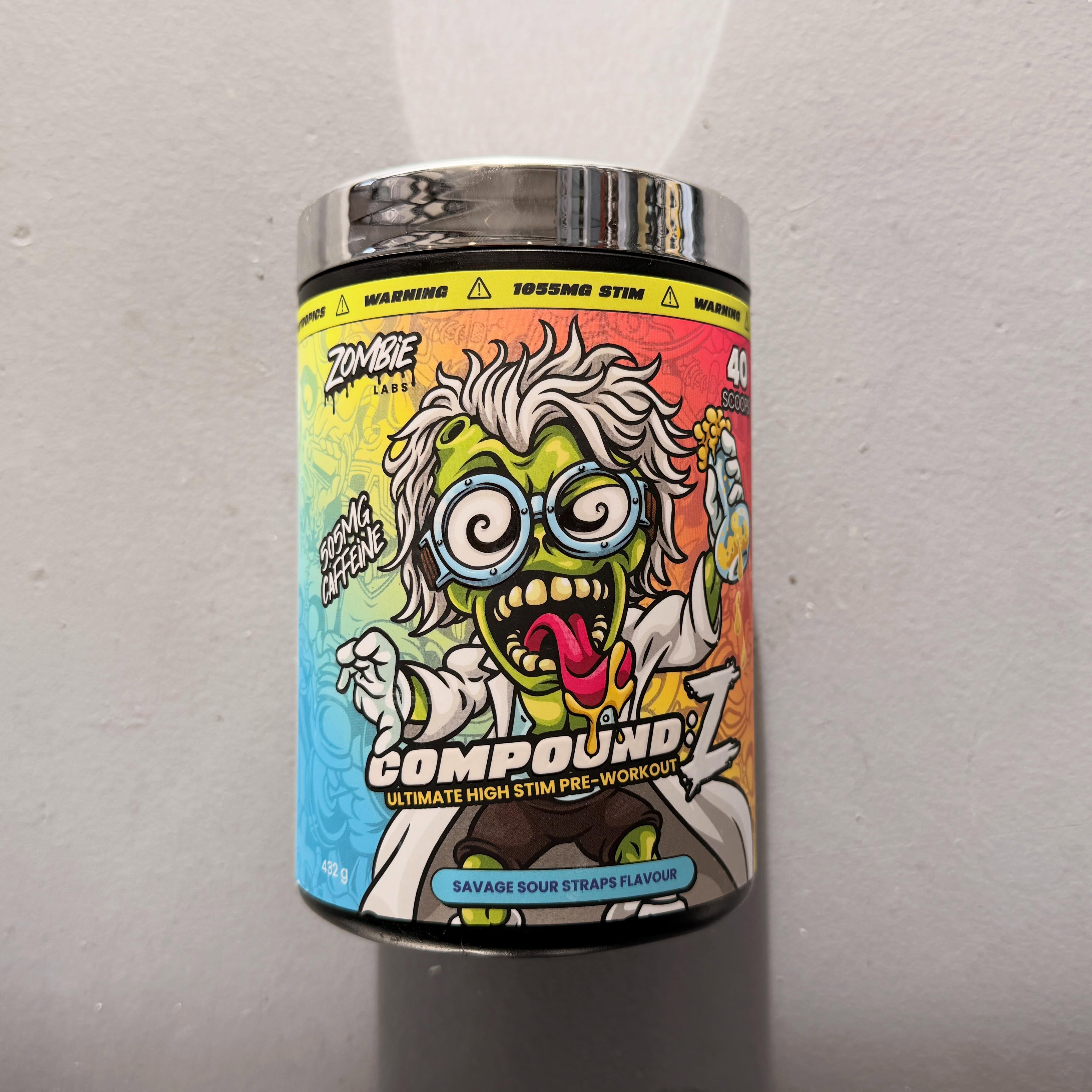 ????‍♂️ THIS IS NOT YOUR CASUAL PRE.

Zombie Labs Compound Z is for the people w