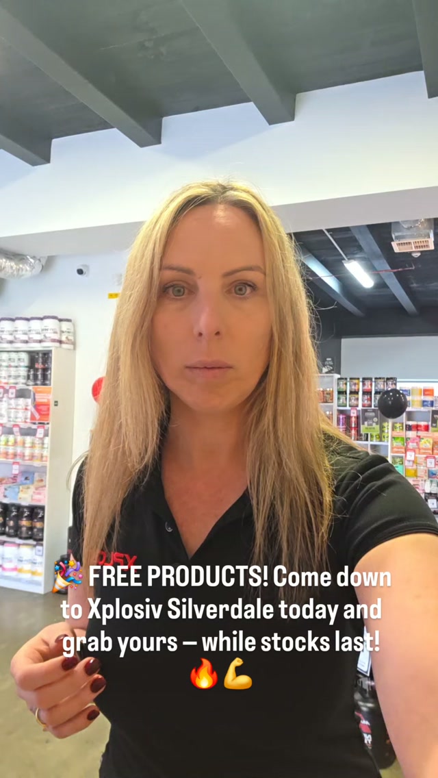 ???? FREE PRODUCTS! Come down to Xplosiv Silverdale today and grab yours — while