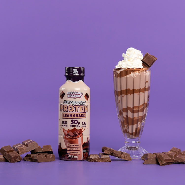 The “I FORGOT MY PROTEIN” Fix 

 OxyShred Protein Lean Shake is the grab-and-go 