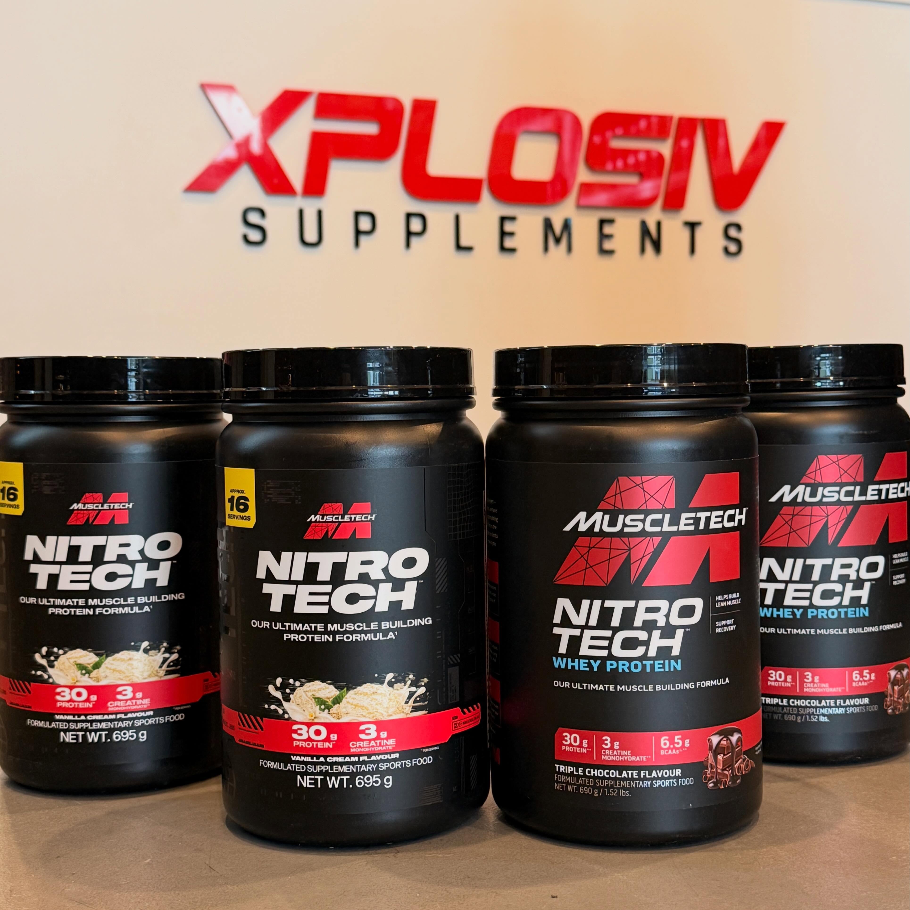 Built to grow. Built to recover. ????????

MuscleTech Nitro-Tech is built for th