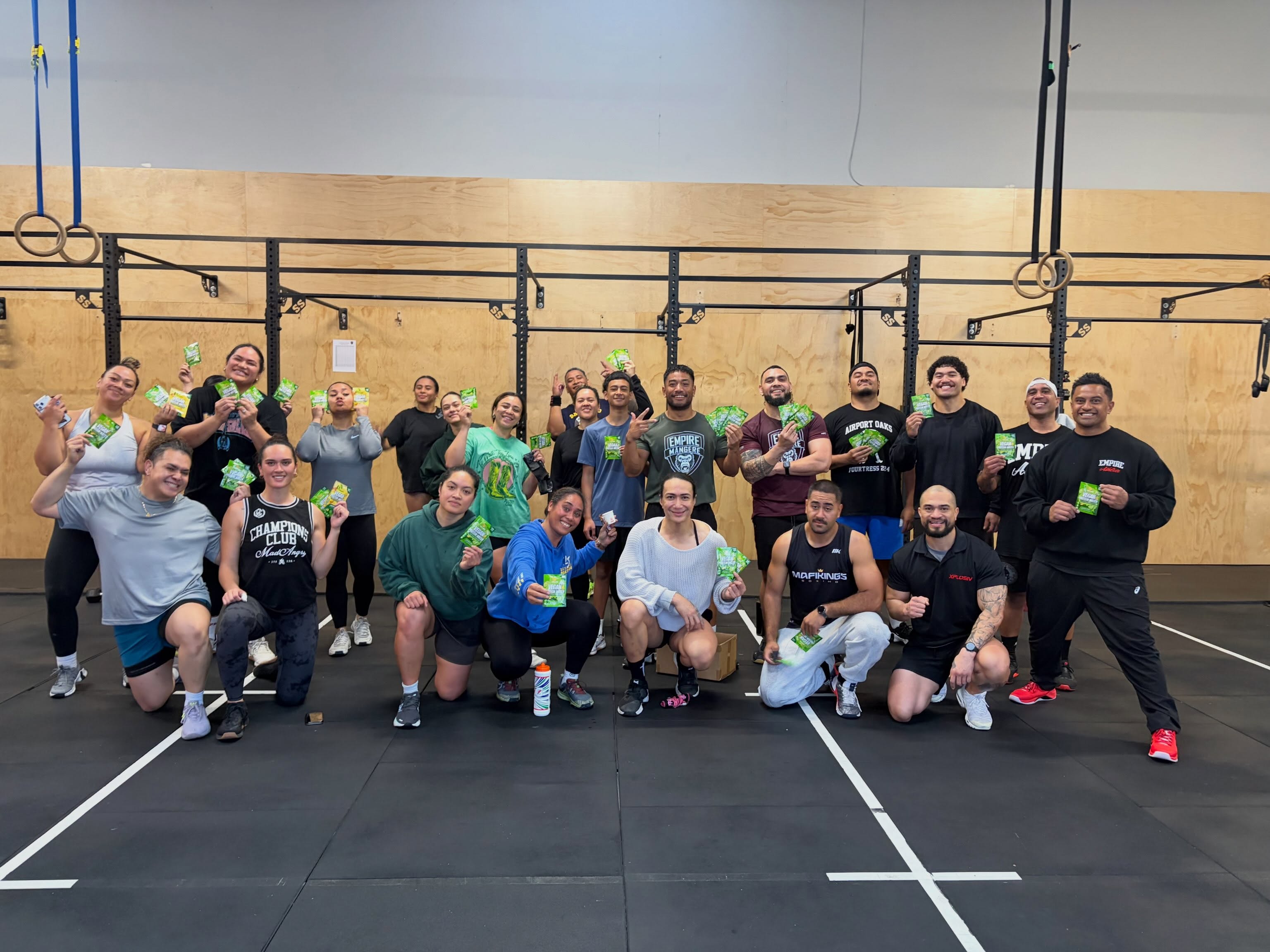EARLY MORNING GRIND AT empiremangere ????????????
The team showed up, brought th
