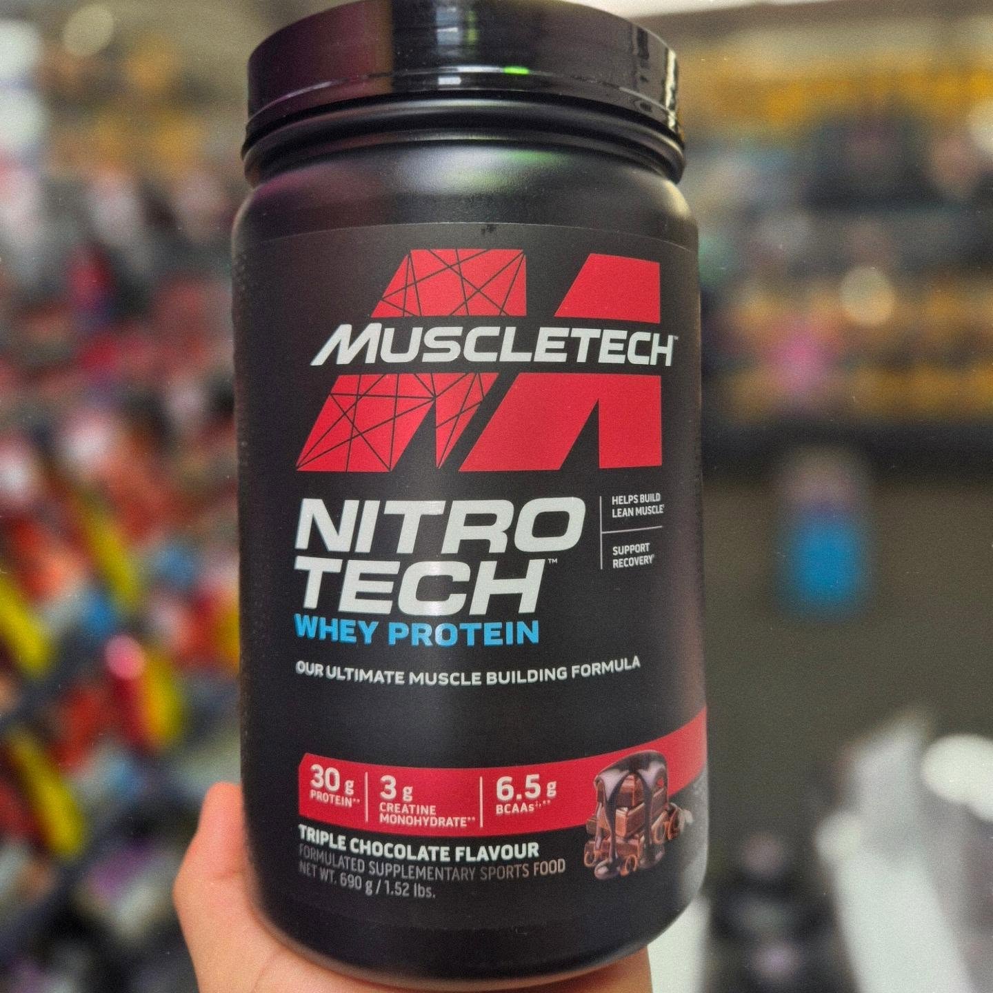 Built to grow. Built to recover. ????????

MuscleTech Nitro-Tech is built for th