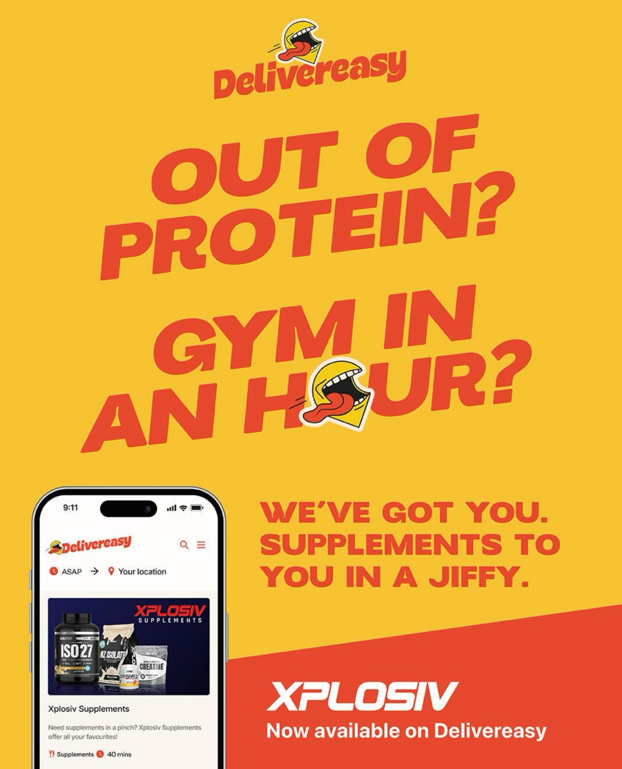 ???? Xplosiv just got a whole lot more convenient with DeliverEasy! ????

Your f