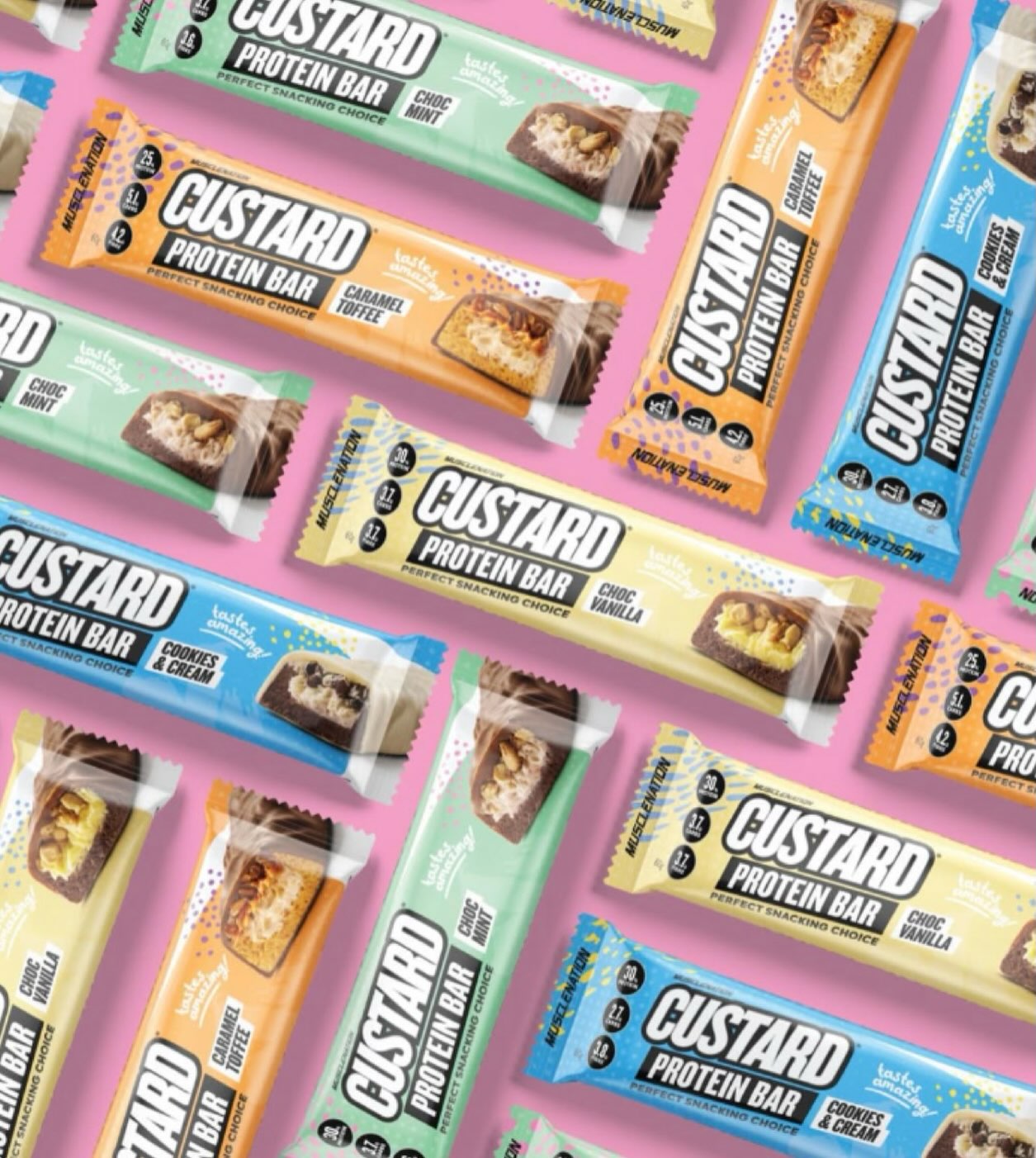 PROTEIN BARS JUST GOT A SERIOUS UPGRADE. ????‍????

Muscle Nation CUSTARD Protei