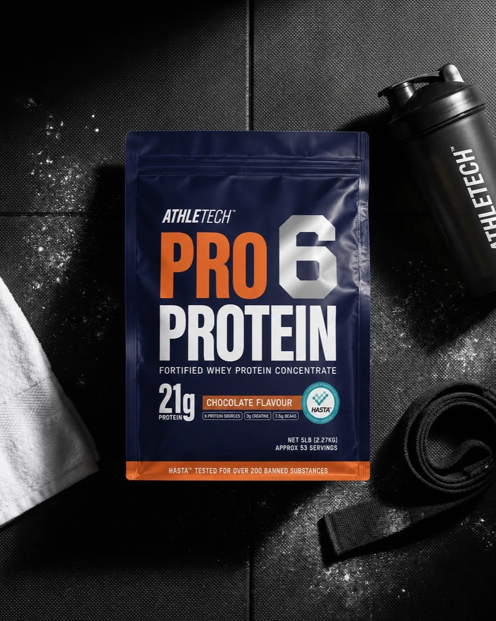 More than just whey. Built to perform. ????????

Athletech Pro 6 Whey is formula