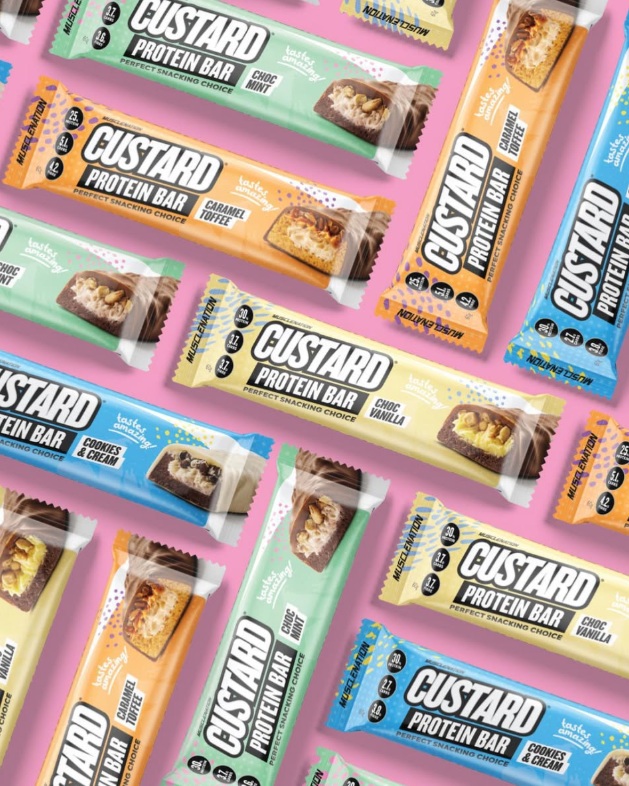 PROTEIN BARS JUST GOT A SERIOUS UPGRADE. ????‍????

Muscle Nation CUSTARD Protei