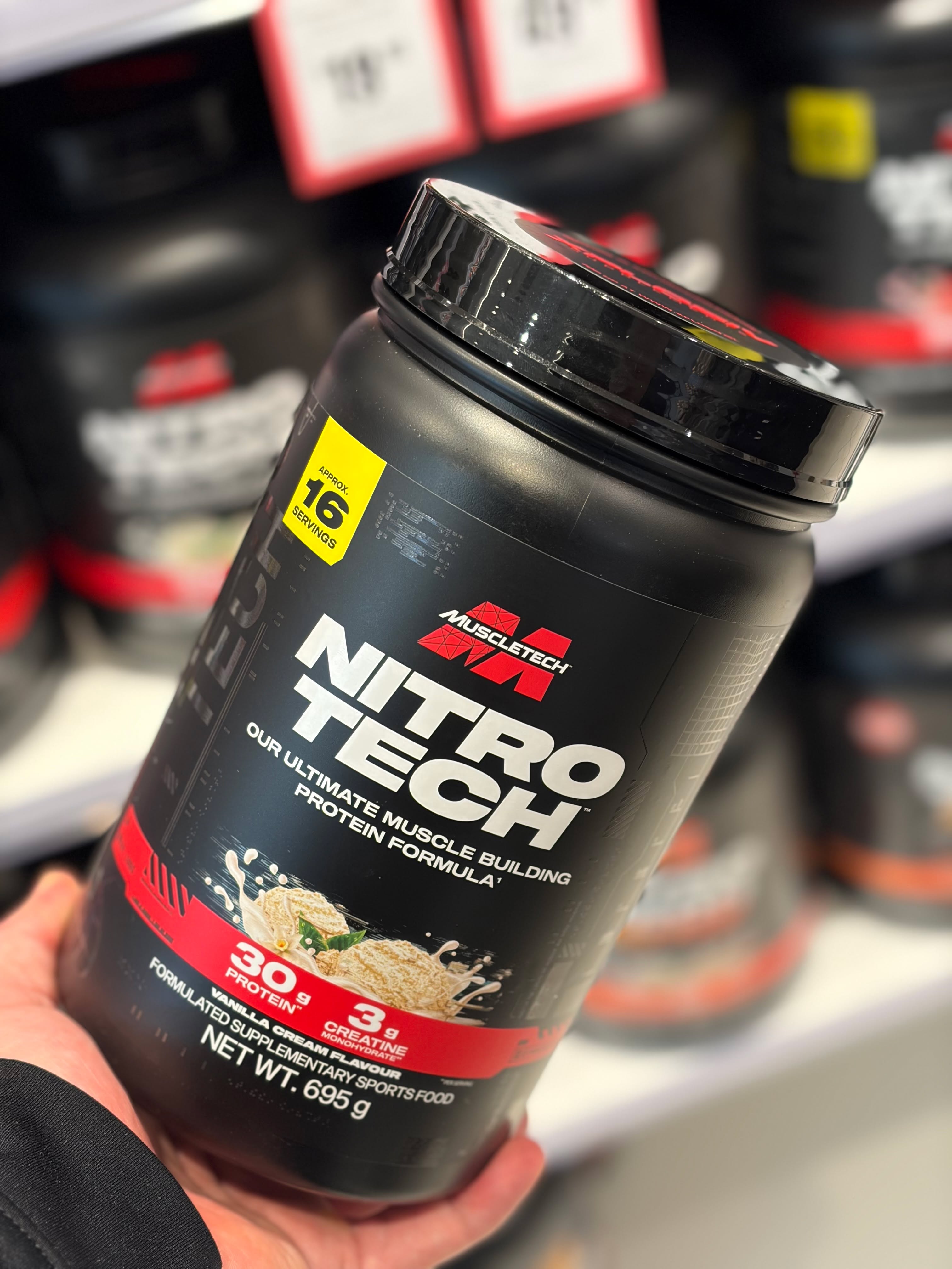 Built to grow. Built to recover. ????????

MuscleTech Nitro-Tech is built for th