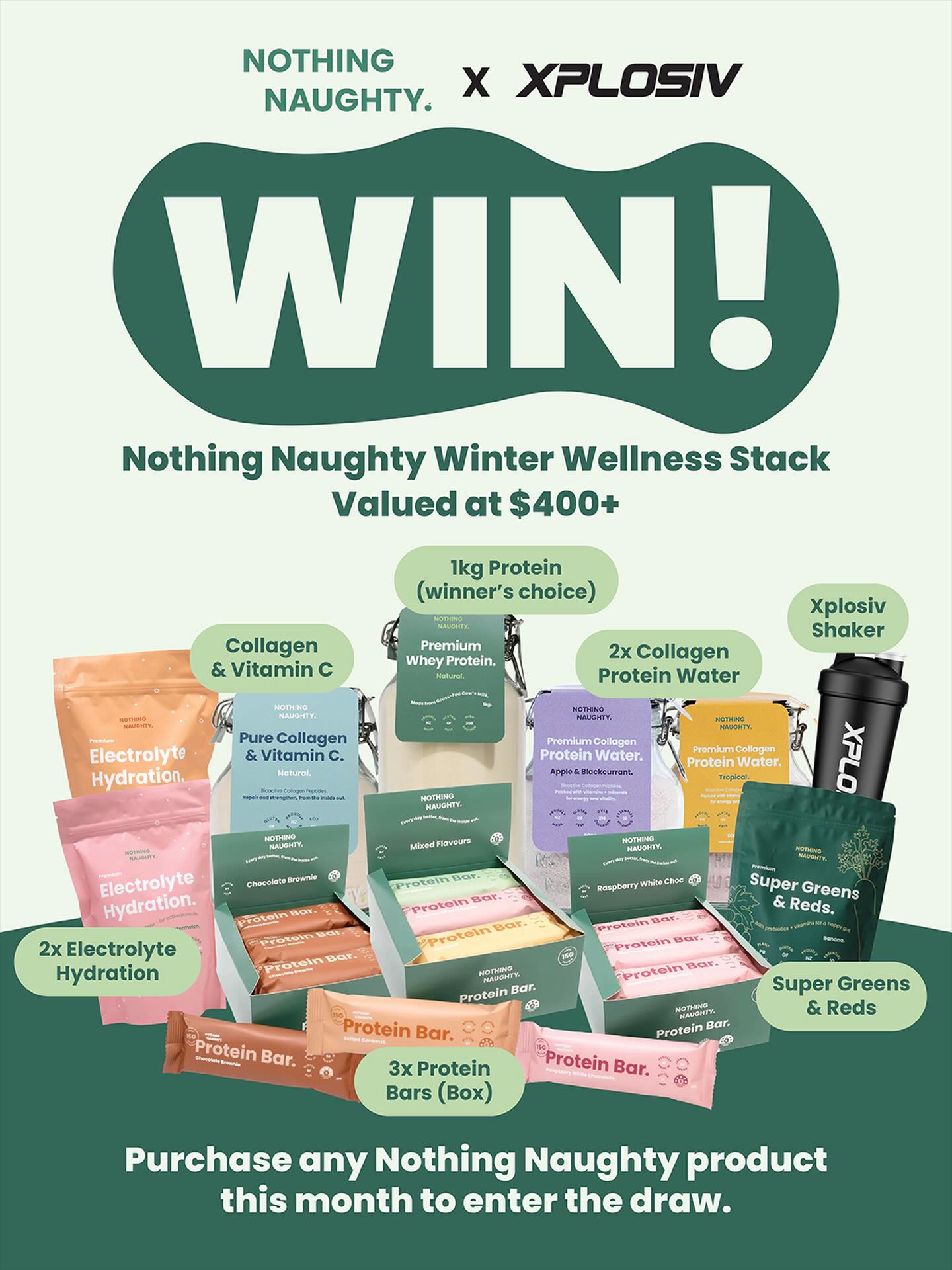 WIN the Ultimate Nothing Naughty Winter Wellness Bundle! ????

We’ve teamed up w