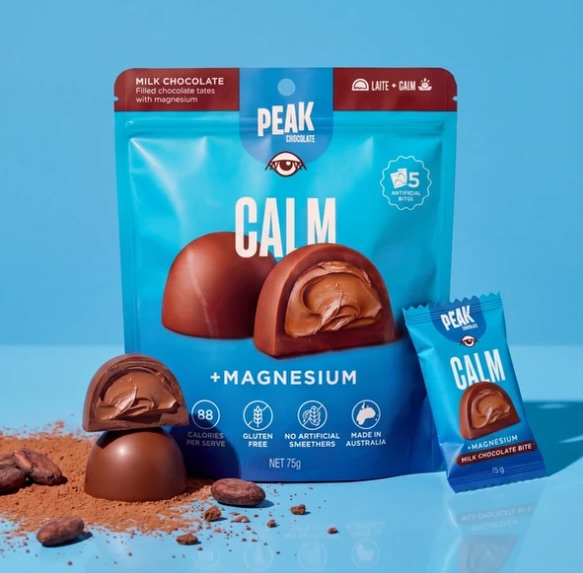 Chocolate that does a little more ????????✨

PEAK Chocolate Calm Bites is your s