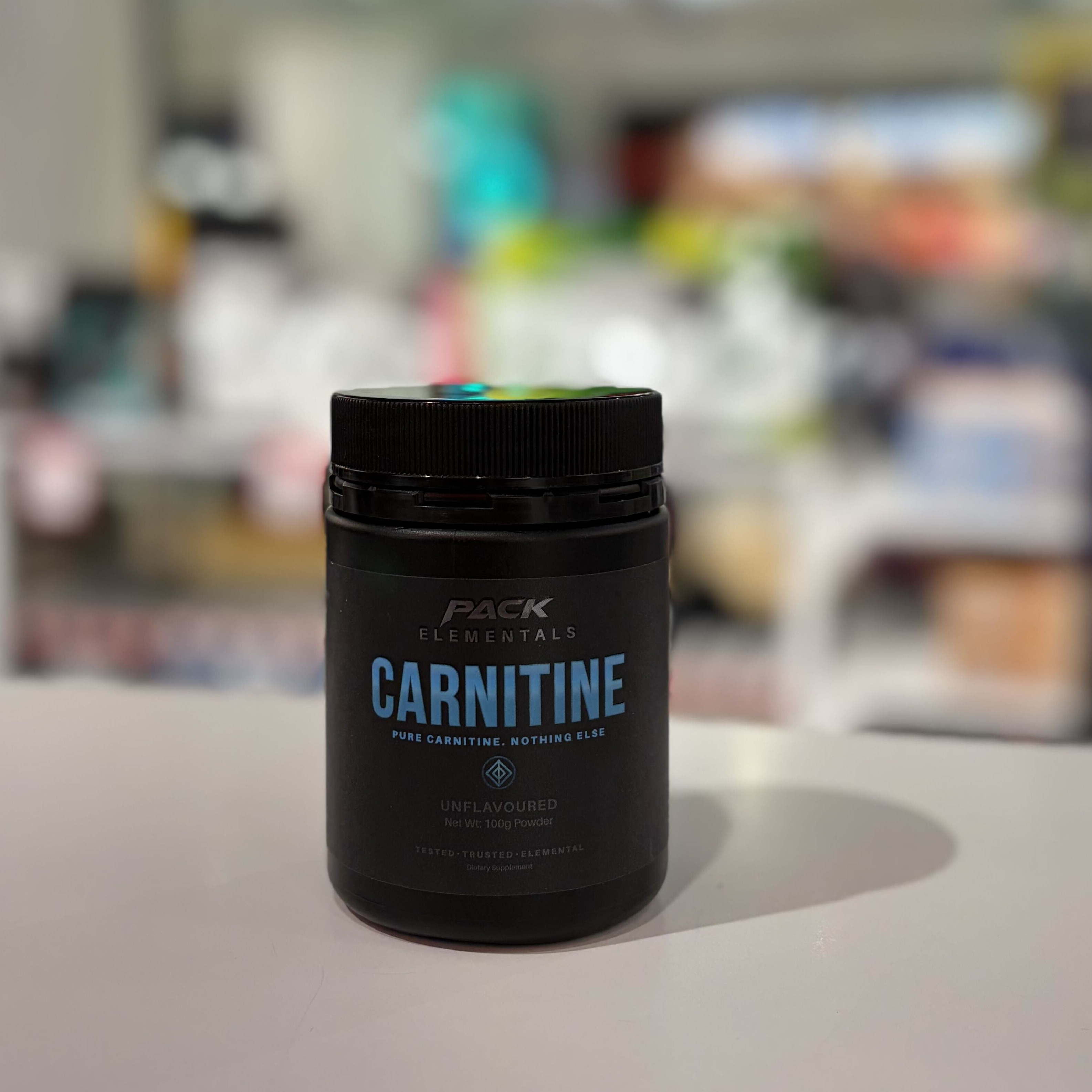 THE UNSUNG HERO OF YOUR CUT.

Pack Nutrition Elementals L-Carnitine is the low-k