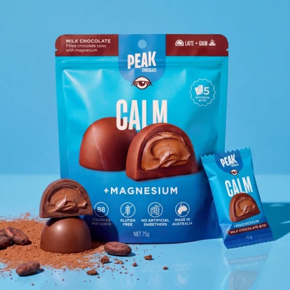 Chocolate that does a little more ????????✨

PEAK Chocolate Calm Bites is your s