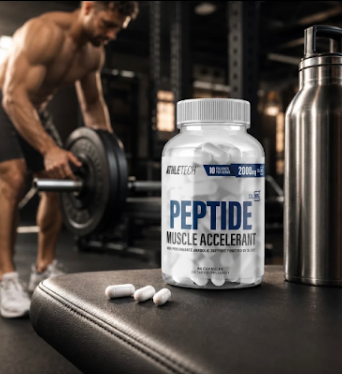 Your muscle game just got smarter ????

Athletech DL185 Peptide Muscle Acceleran