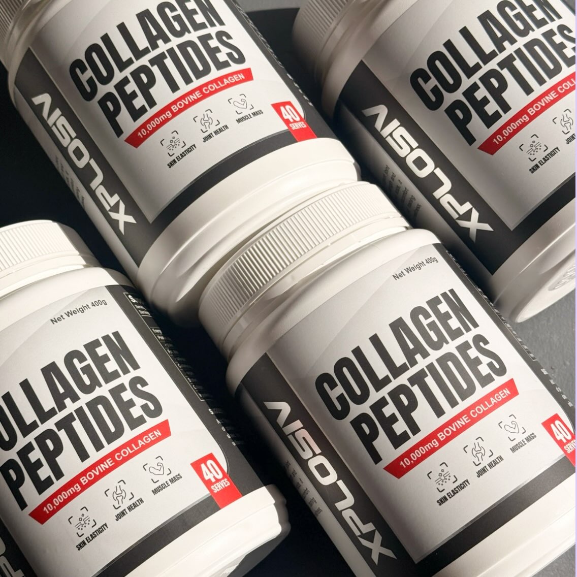 Collagen, but keep it simple✨

Xplosiv Collagen Peptides delivers 10g of collage